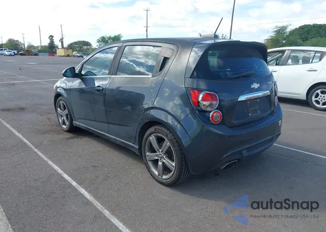 2015 Chevrolet Sonic Rs Auto z USA, uszkodzony, nr VIN 1G1JG6SB5F4154120